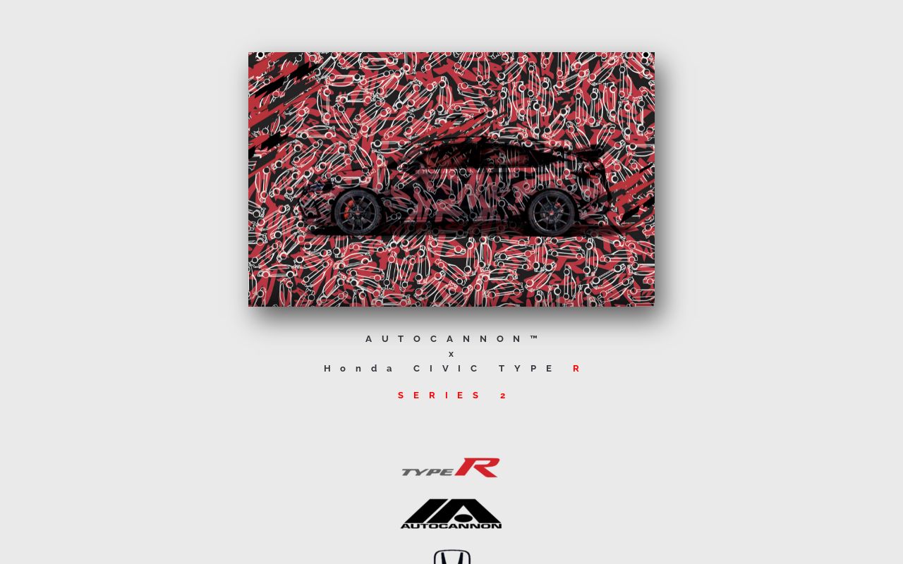Type R Merch Autocannon x Honda Type-R Official Launch Collaboration -Waiting List ...
